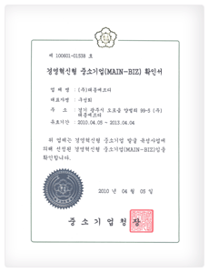 SME with management innovation (Main-Biz)