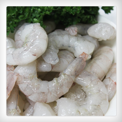 Raw penaeus vanna, ei shrimp