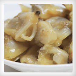 Baby clam meat