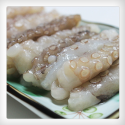 Cut Poulp Squid