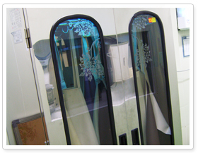 Work apron sterilizer